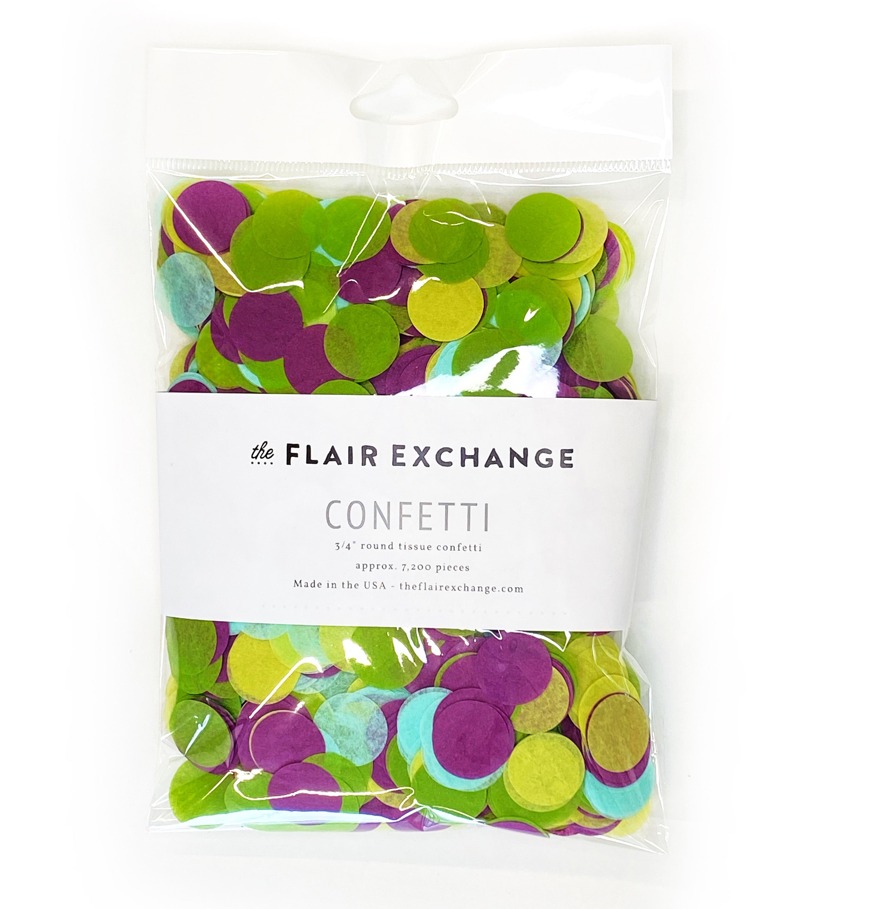 succulent confetti Handcut Confetti